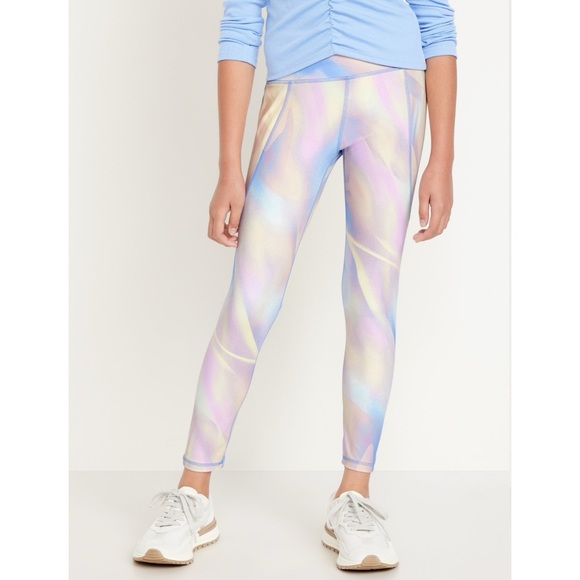 OLD NAVY Girls Kids Athletic Sports Bra Tank and Leggings Set - Picture 5 of 6